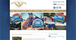 Desktop Screenshot of goldenequestrian.com